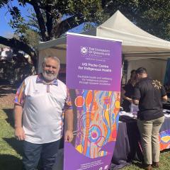 James Ward at NAIDOC Family Fun Day