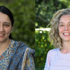 Profile photos of Associate Professor Yaqoot Fatima and Associate Professor Federica Barzi 